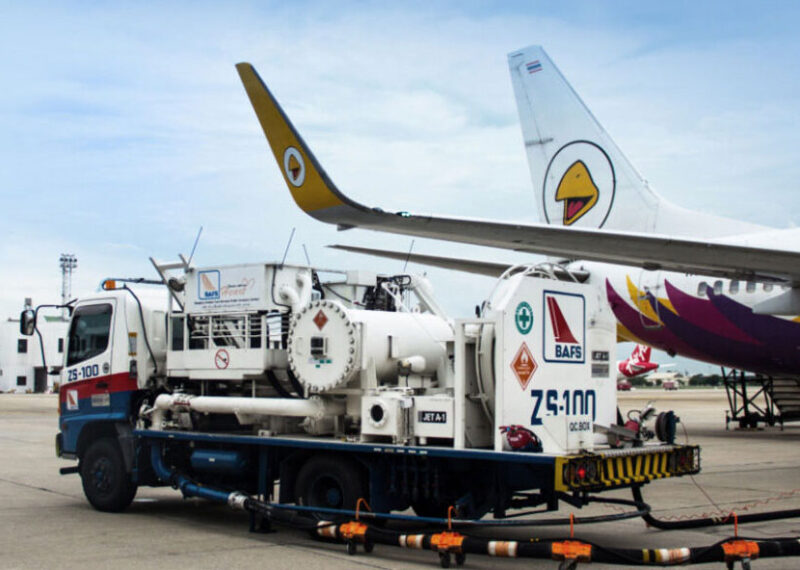 bangkok aviation truck at airport