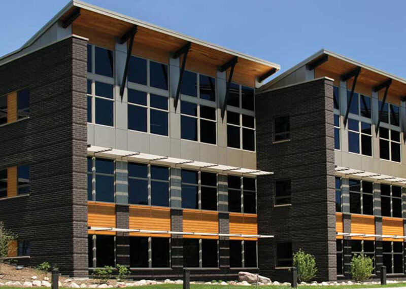 modern office building