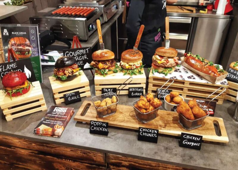 Kepak food offerings shown in kitchen