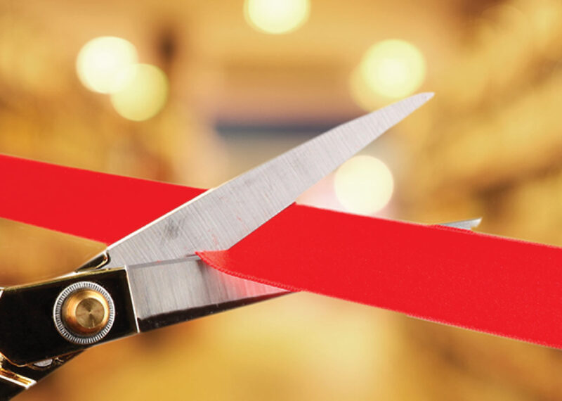 Ribbon cutting