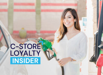 C-Store Loyalty Insider woman fueling up at pump