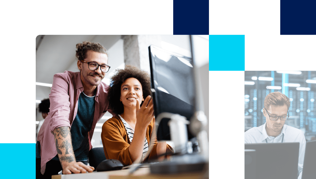 Creative managers crew working with new startup project in office 