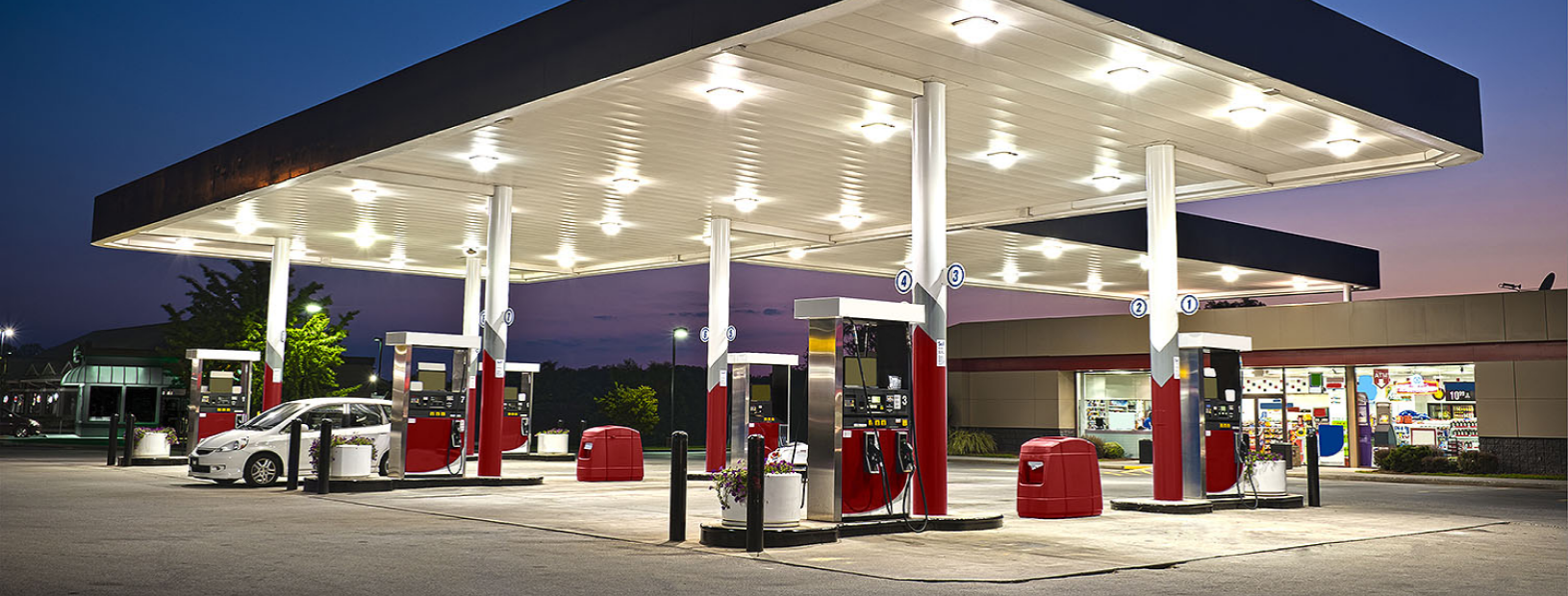 Gas station location